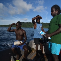 Not much to see against the sun. The word "sunglasses" seems to be foreign to the Solos.