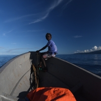 Best spot in the boat.